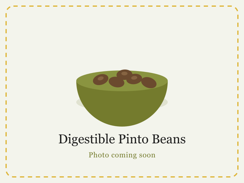 Digestible Pinto Beans (placeholder image)