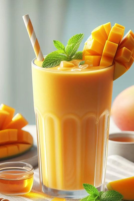 Gut Glow Mango Lassi